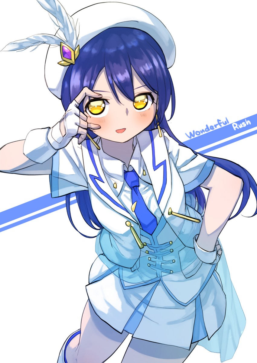 sonoda umi (love live! and 1 more) drawn by goe_(g-o-e)