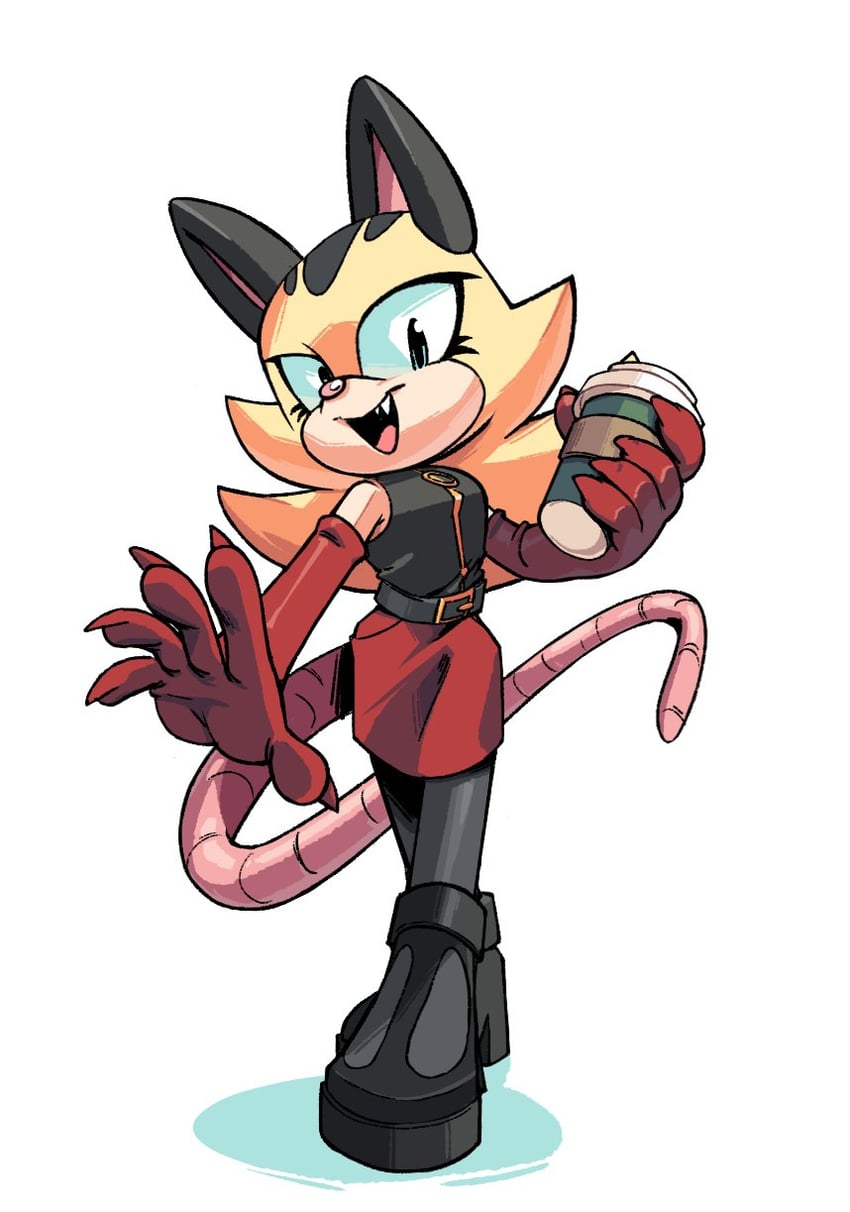 liz the opossum (original and 1 more) drawn by dreddstar