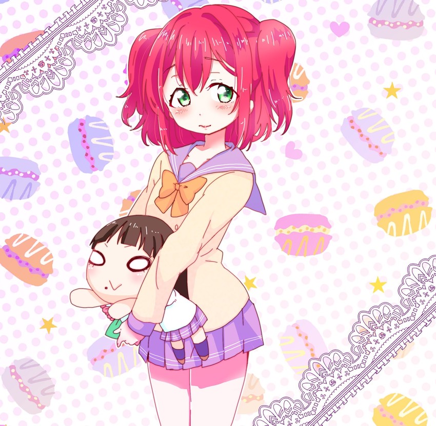 kurosawa dia and kurosawa ruby (love live! and 1 more) drawn by rinne_(mizunosato)
