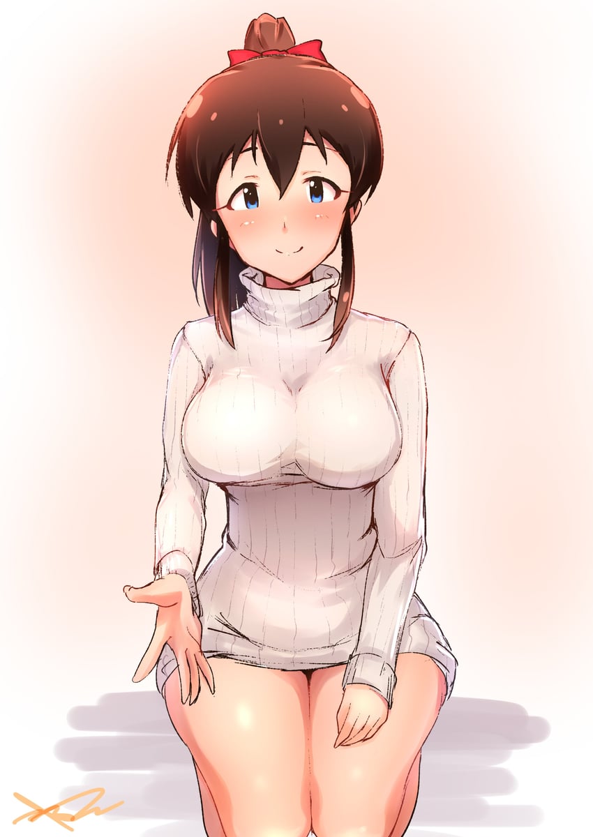satake minako (idolmaster and 2 more) drawn by wattsu