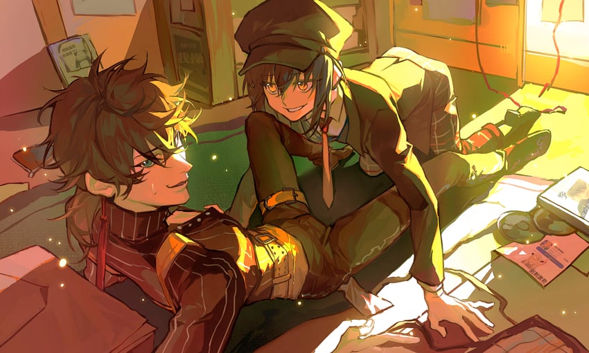 yamato takeru and miyamoto iori (fate and 2 more) drawn by aizendai