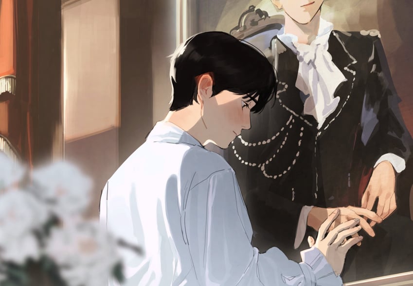 sung han-bin and zhang hao (real life and 1 more) drawn by haotmeal