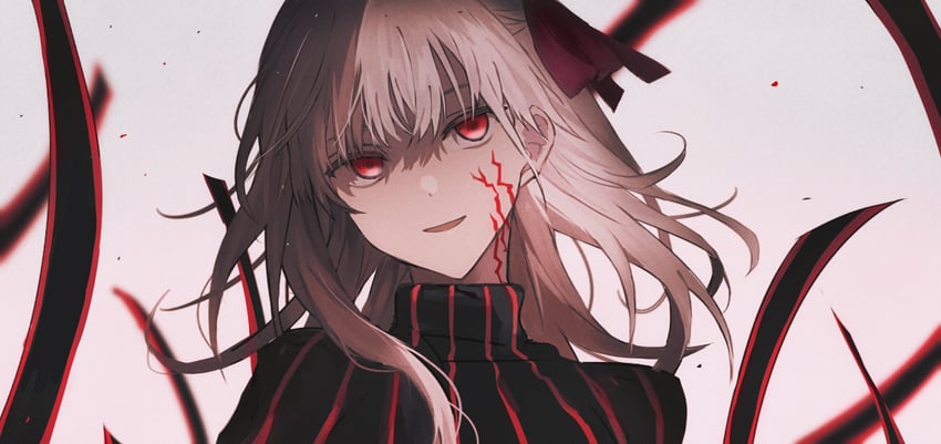 matou sakura and dark sakura (fate and 2 more) drawn by mochiosamu_ron