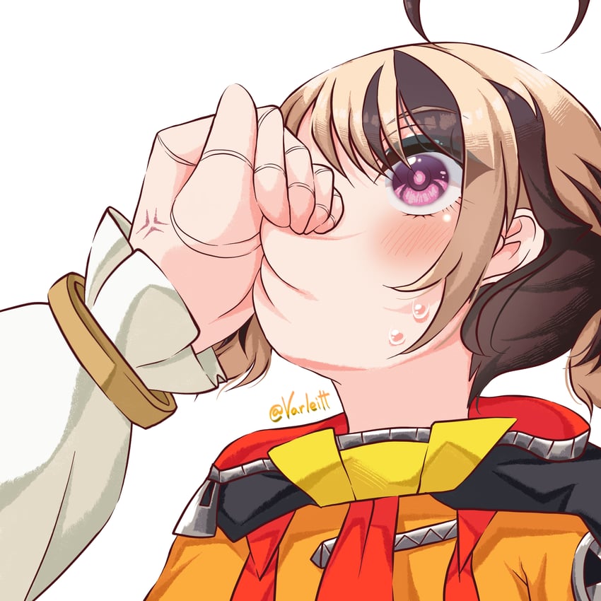 gigi murin and cecilia immergreen (hololive and 1 more) drawn by varliet