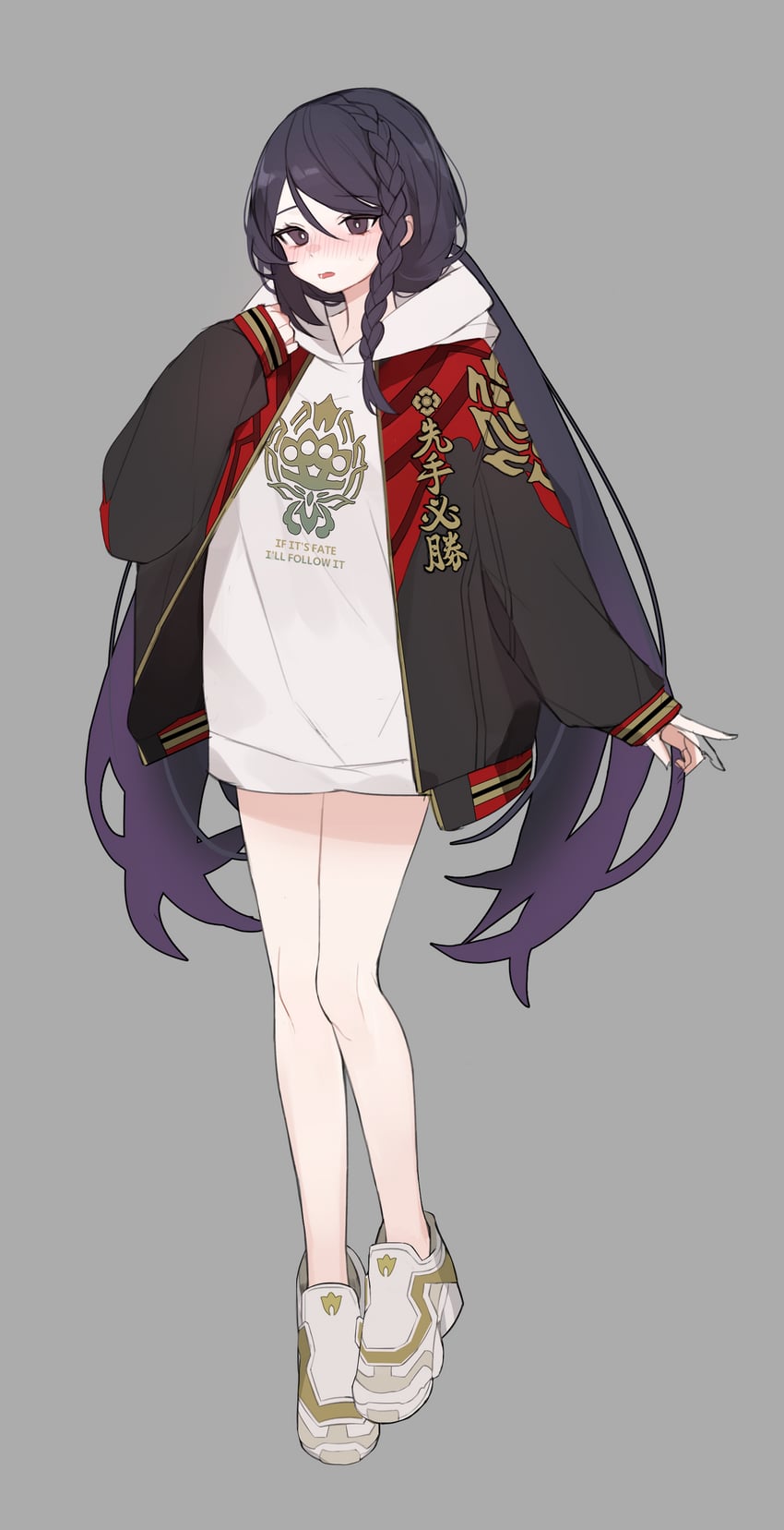 hyejin (black survival and 1 more) drawn by ban_mumani