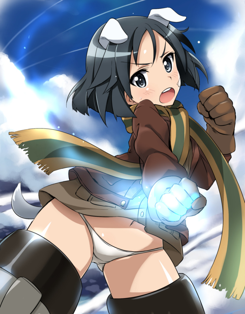 kanno naoe (world witches series and 1 more) drawn by tokiani
