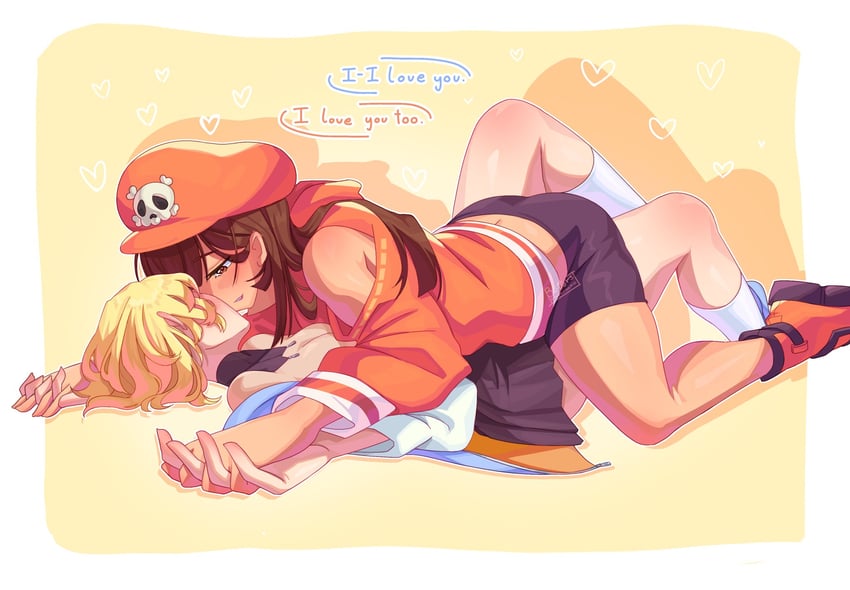 bridget and may (guilty gear and 1 more) drawn by supacreamss