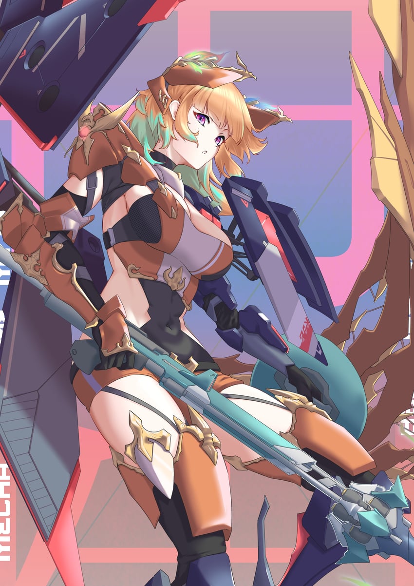 takanashi kiara (hololive and 1 more) drawn by uhen