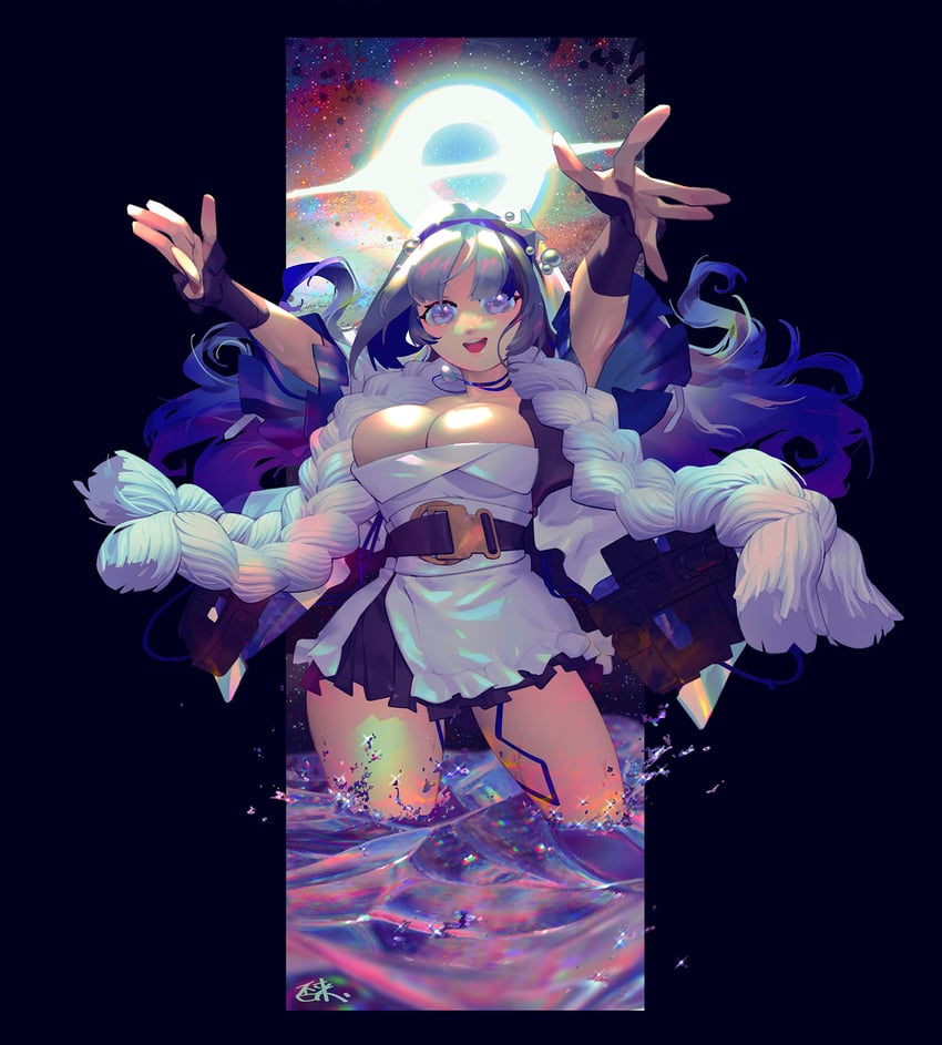 hubble (girls' frontline and 1 more) drawn by inaki_shinrou