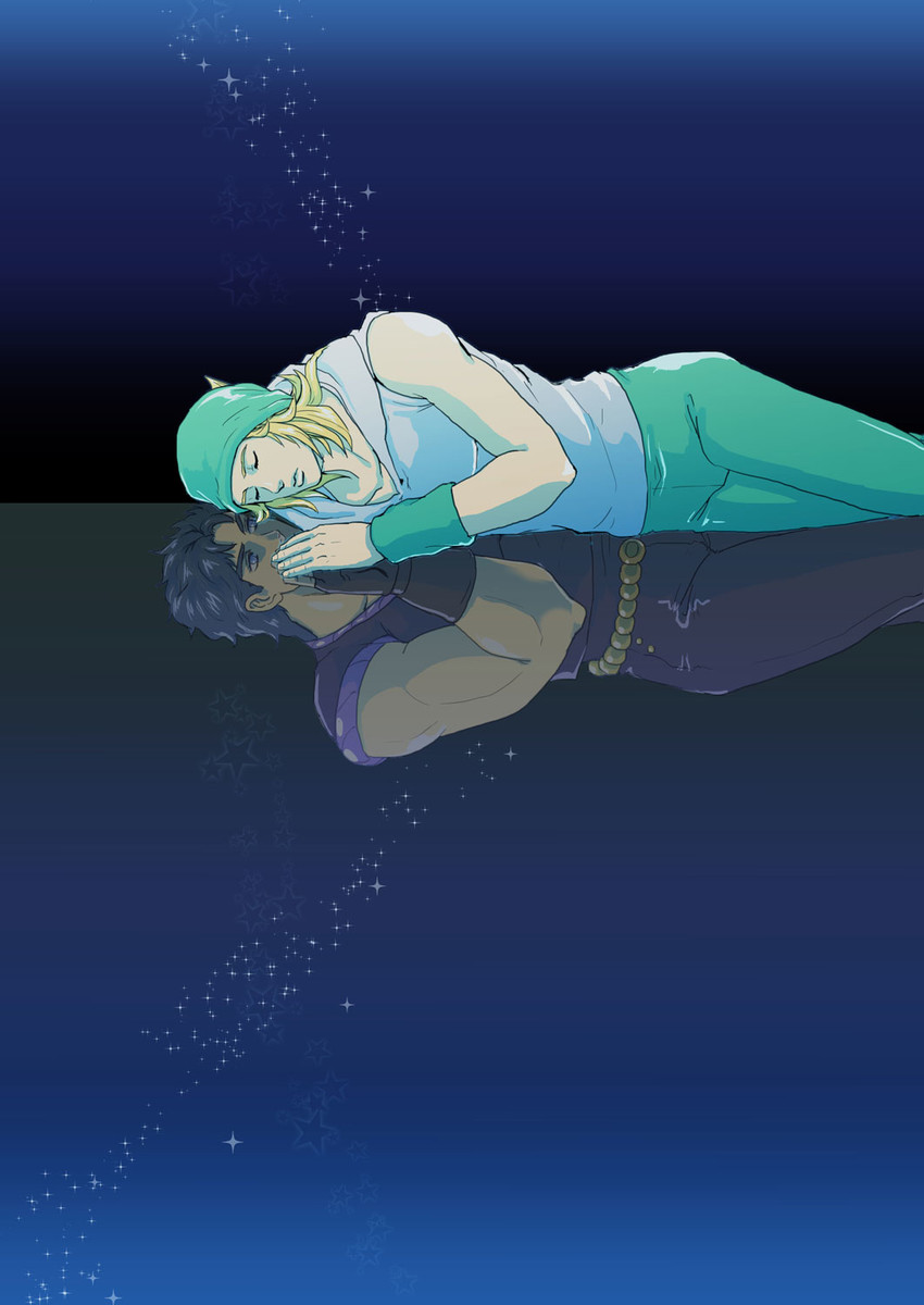 jonathan joestar and johnny joestar (jojo no kimyou na bouken and 2 more) drawn by ryugue