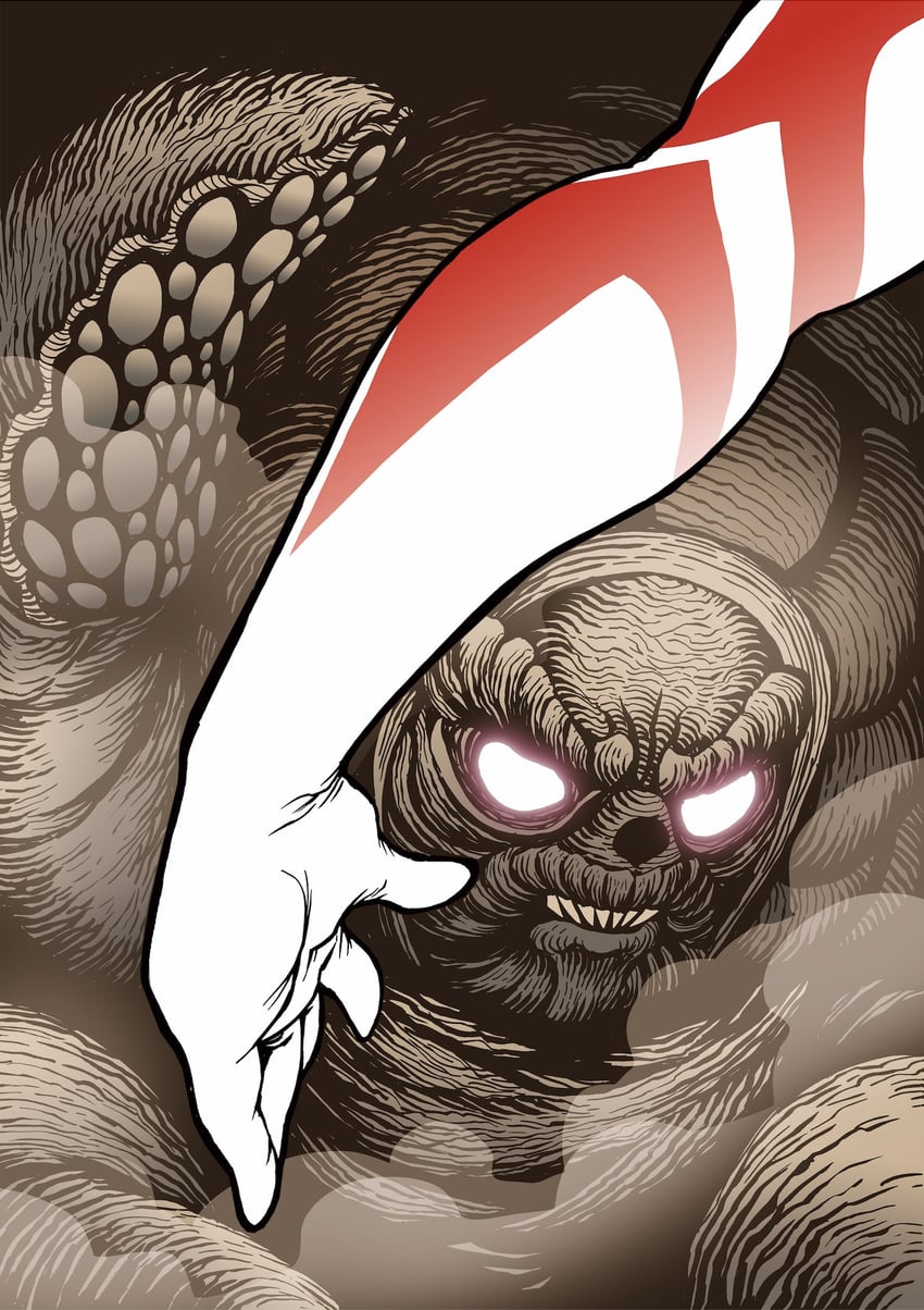 ultraman great and gudis (ultra series and 1 more) drawn by hisa_masato