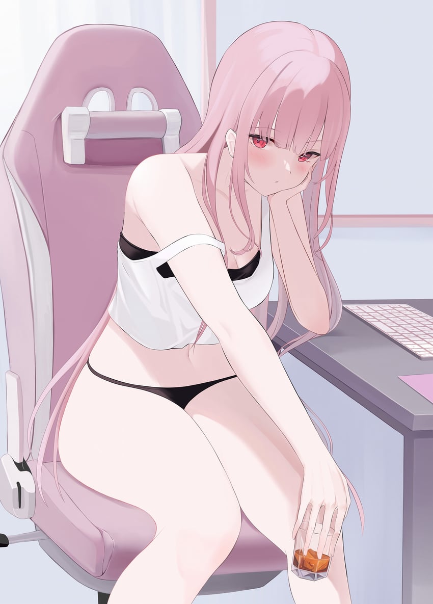 mori calliope (hololive and 1 more) drawn by vii22581034