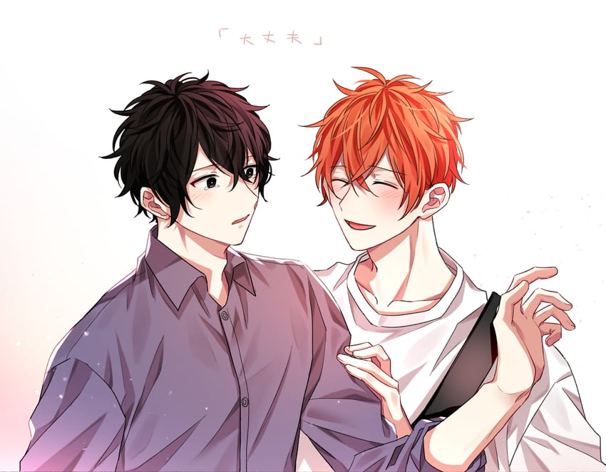 murata ugetsu and satou mafuyu (given) drawn by pinoli_(pinoli66)