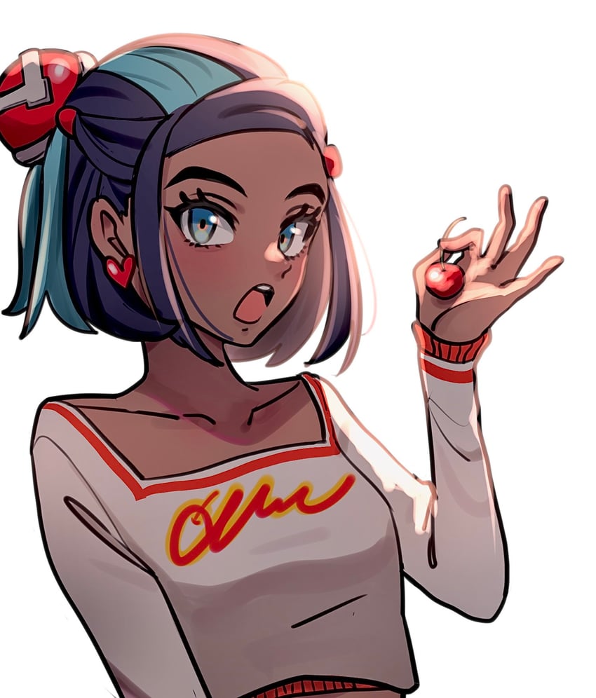nessa (pokemon and 1 more) drawn by echizen_(n_fns17)