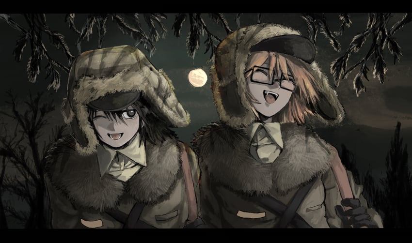 randal ivory and tsukada satoru (randal's friends) drawn by zakuro_(kdxd87965)