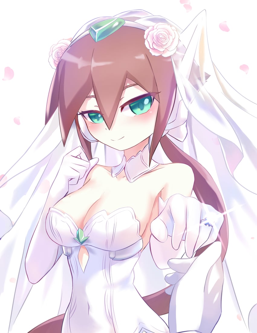 aile (mega man and 2 more) drawn by zerokun135