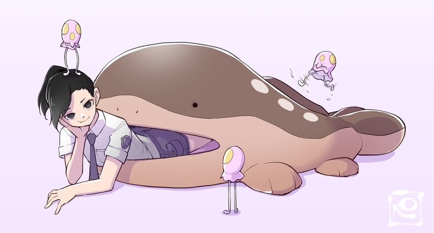 juliana, clodsire, and toedscool (pokemon and 1 more) drawn by peroponesosu.