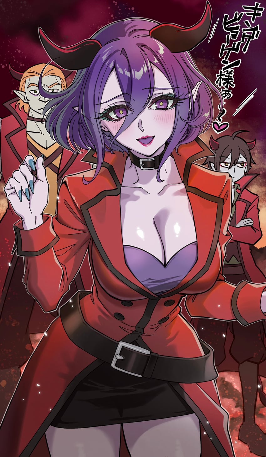 shindoine, daruizen, and guaiwaru (precure and 1 more) drawn by fp03114