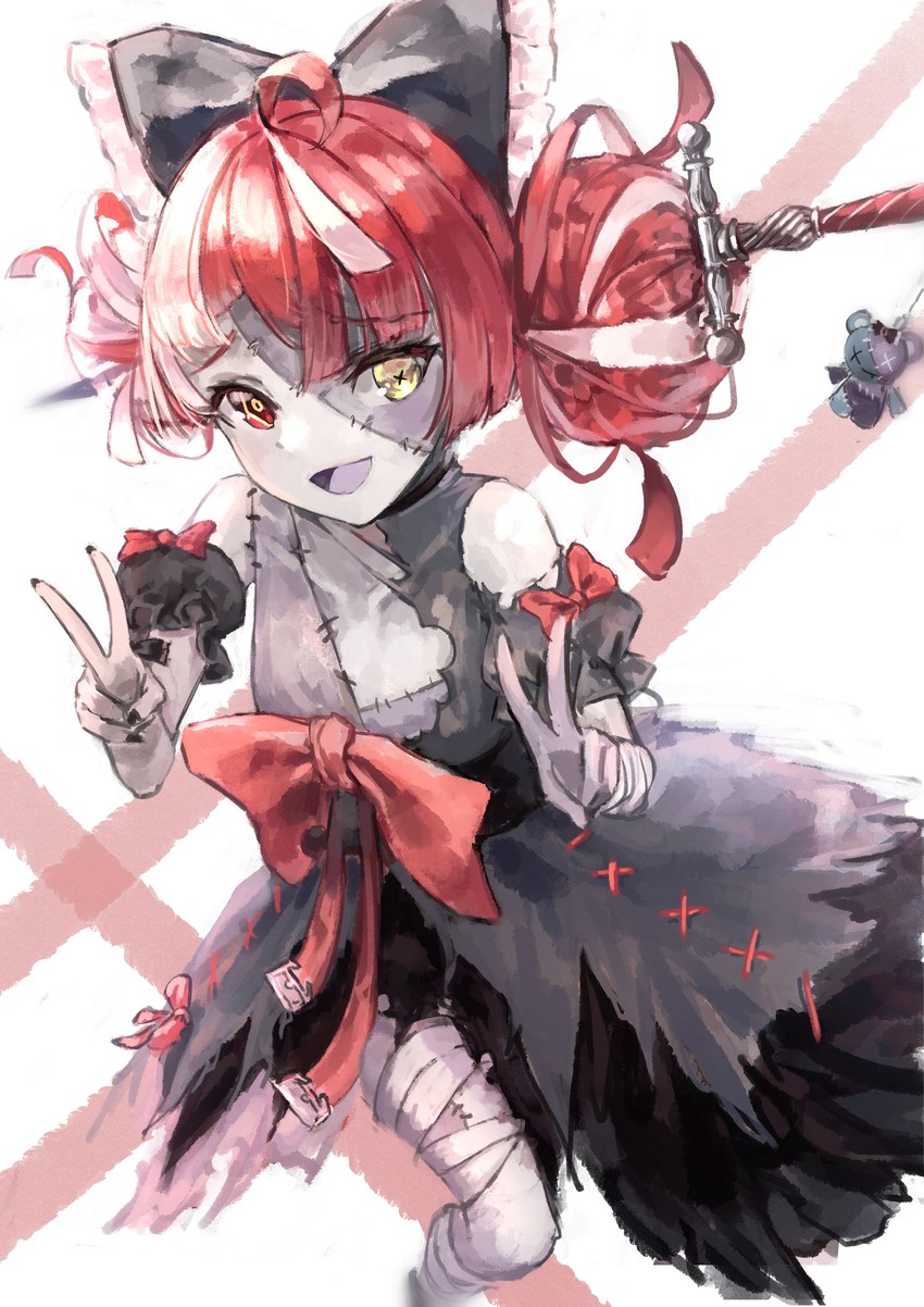 kureiji ollie and udin (hololive and 1 more) drawn by yu_hydra