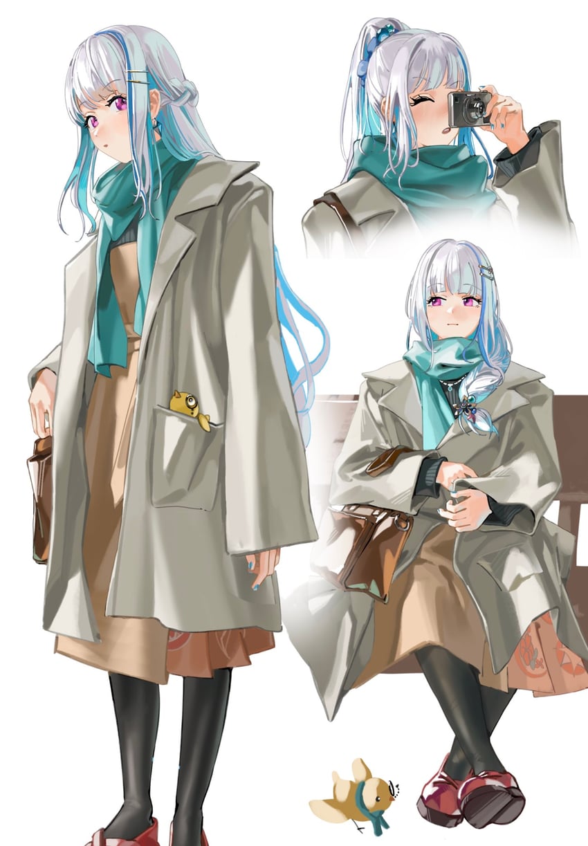 lize helesta and sebastian piyodore (nijisanji) drawn by rippoutai_fuusen