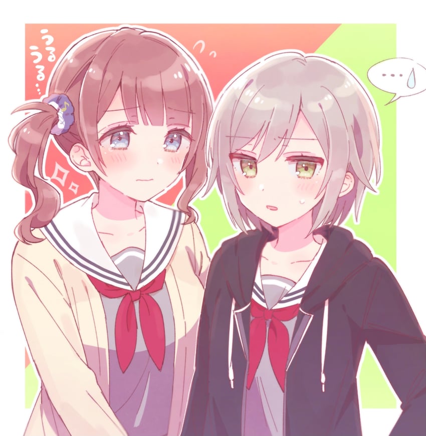 mochizuki honami and hinomori shiho (project sekai) drawn by sorimachi-doufu