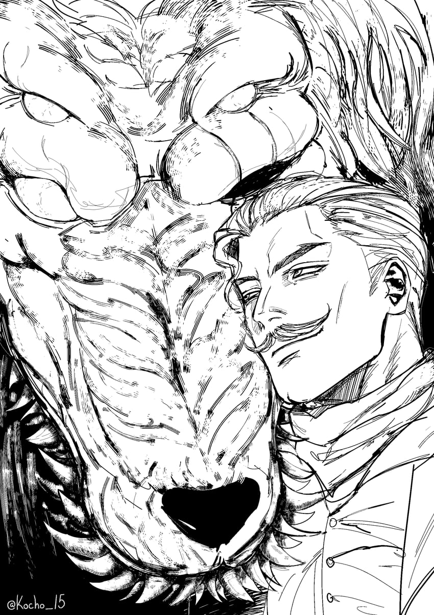 moonless and august (fear & hunger and 1 more) drawn by kocho_15