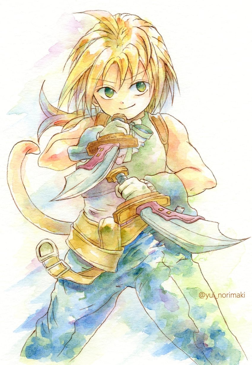 zidane tribal (final fantasy and 1 more) drawn by yui_norimaki
