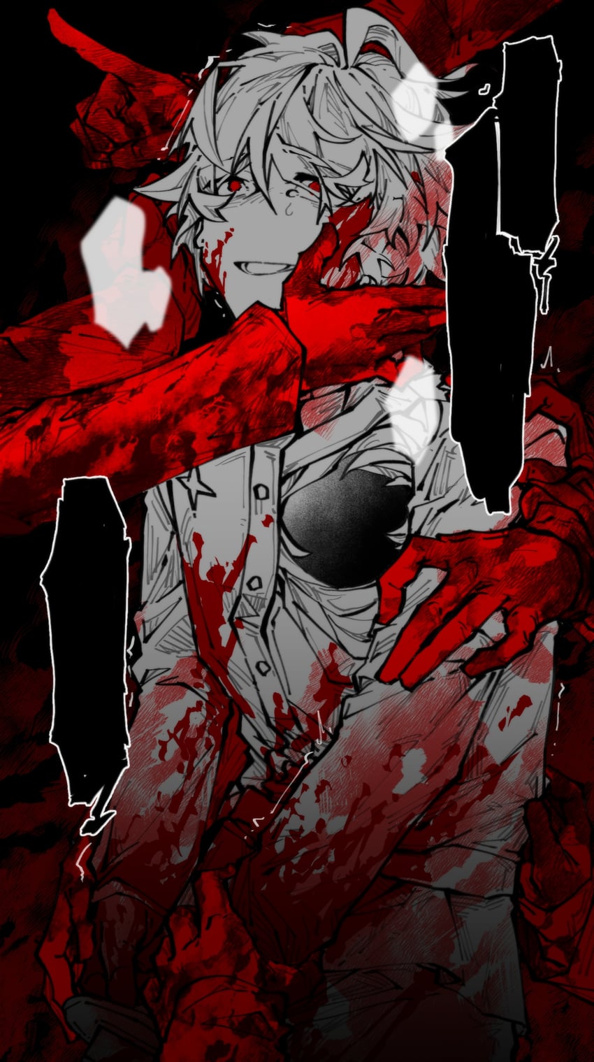sumino takumi (the hundred line -last defense academy-) drawn by waiaaaaaaa