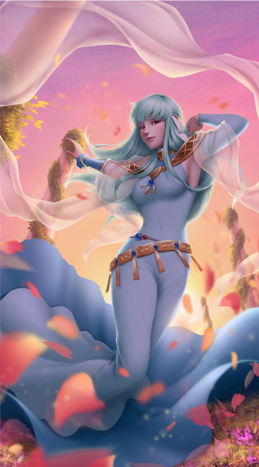 ninian (fire emblem and 1 more) drawn by saerinn