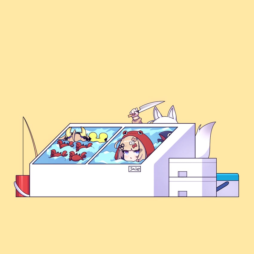 tenma maemi, amanogawa shiina, utatane nasa, and h2osakana (phase connect) drawn by cross_(vgne4542)