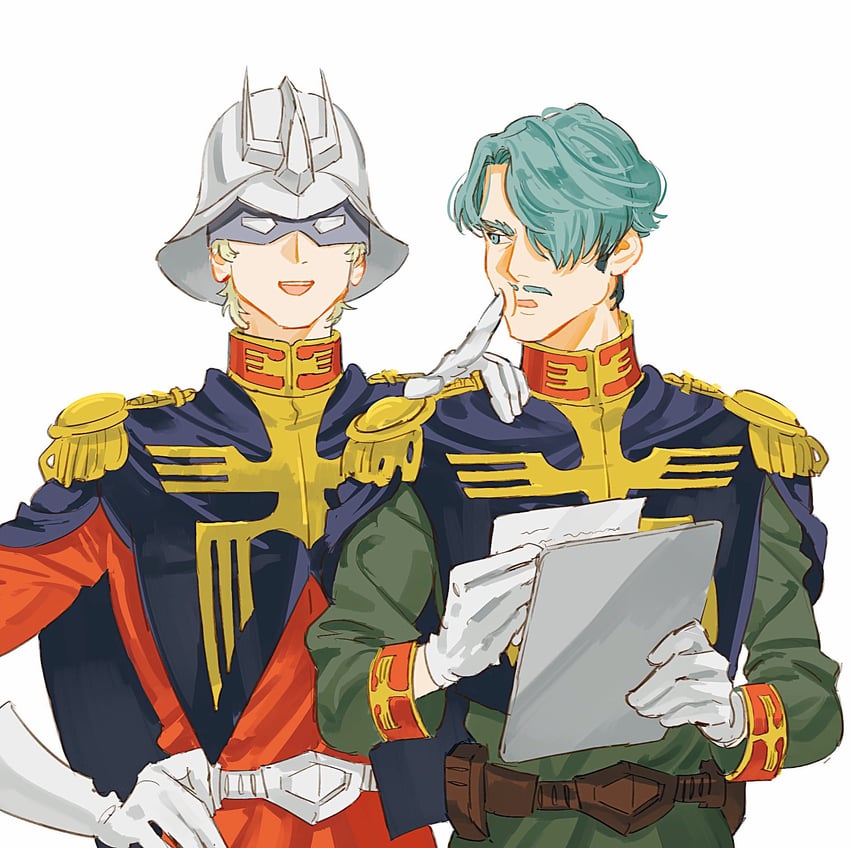 char aznable and challia bull (gundam and 1 more) drawn by tkrkve43