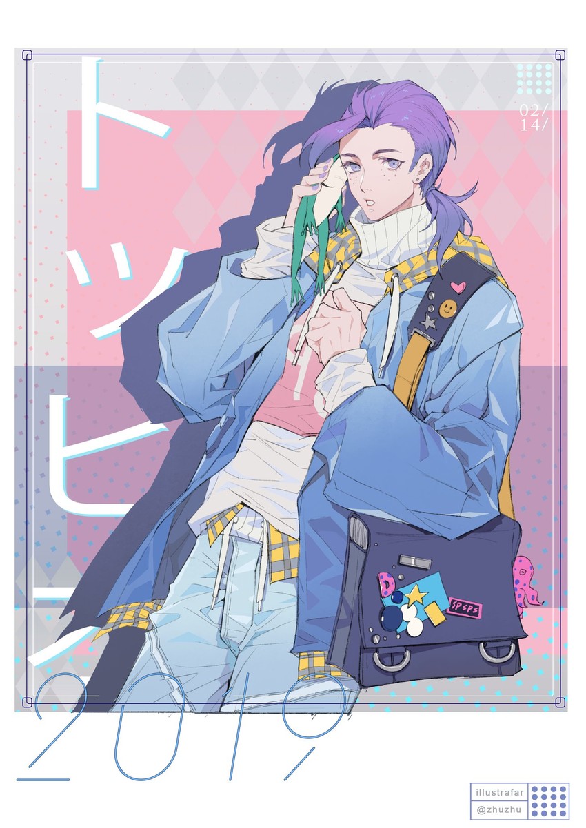 vinegar doppio (jojo no kimyou na bouken and 1 more) drawn by youamo