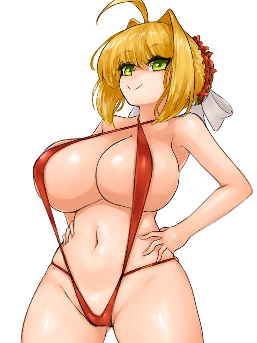 nero claudius (fate and 1 more) drawn by steamingtofu