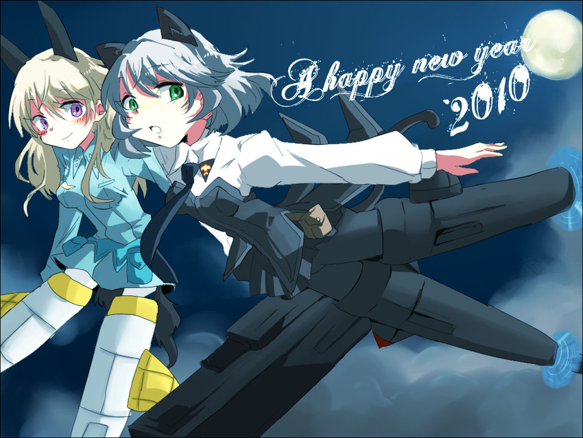 sanya v. litvyak and eila ilmatar juutilainen (world witches series and 1 more) drawn by kiko_(strategist)