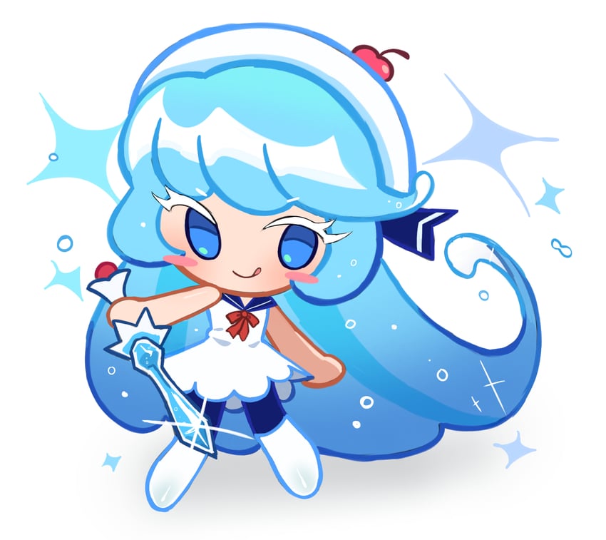 cream soda cookie (cookie run and 1 more) drawn by gimt5n