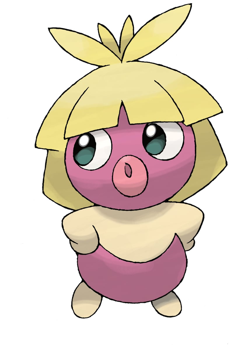 smoochum (pokemon and 1 more) drawn by sugimori_ken