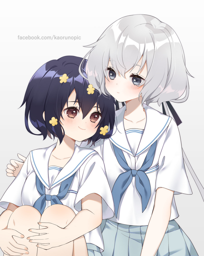 konno junko and mizuno ai (zombie land saga) drawn by kaoruru_(sakuno2911)