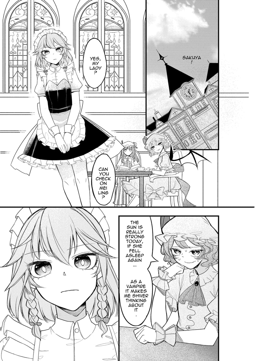 remilia scarlet, izayoi sakuya, and patchouli knowledge (touhou) drawn by sweet_reverie