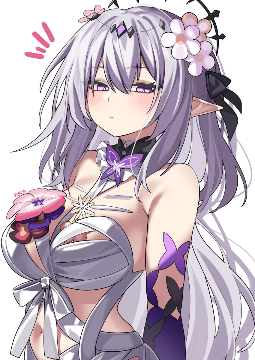 castorice (honkai and 1 more) drawn by rirua_(kjom802)
