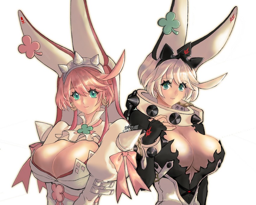 elphelt valentine (guilty gear and 1 more) drawn by mamiman