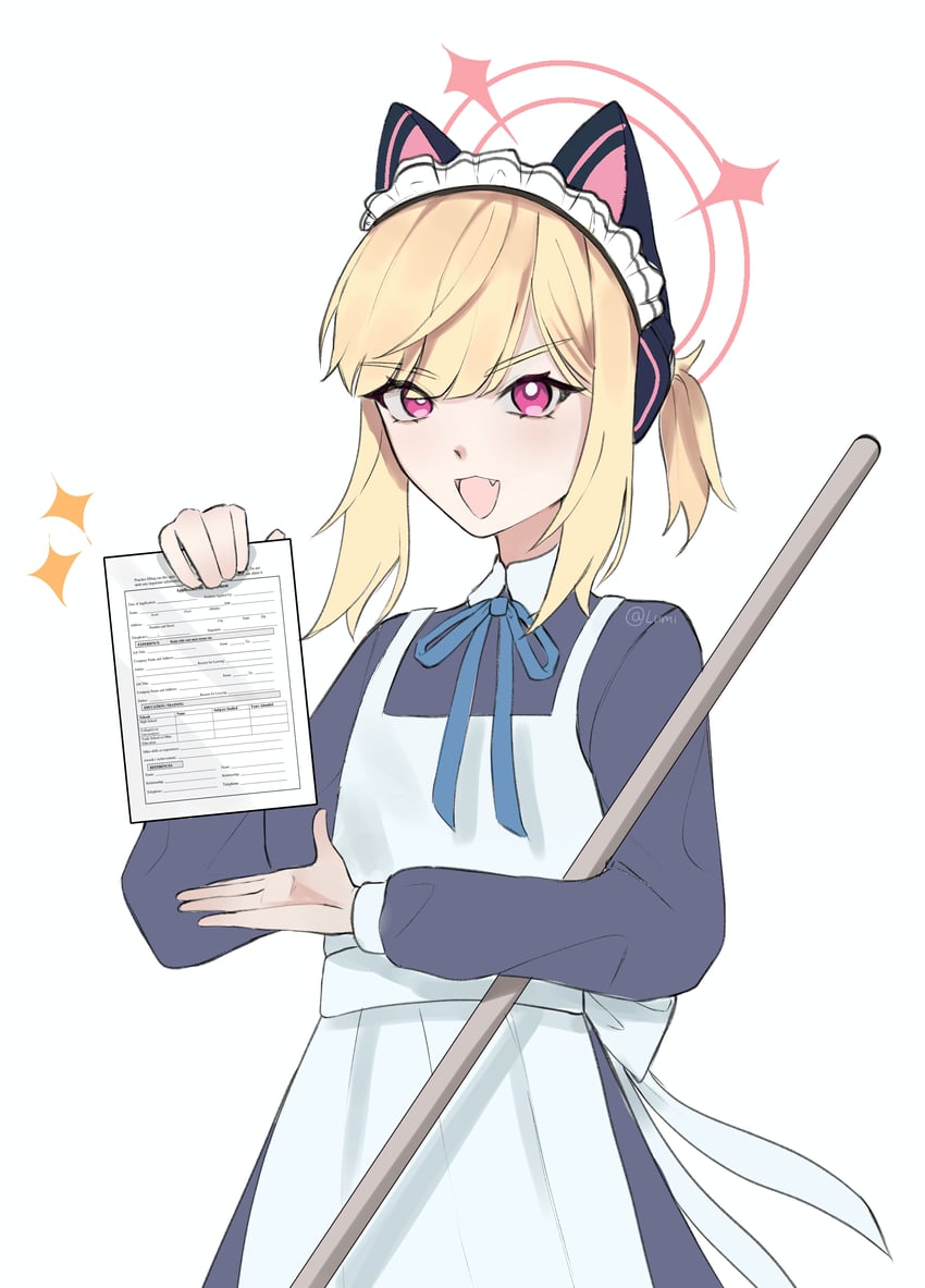 momoi (blue archive) drawn by capt.lumina
