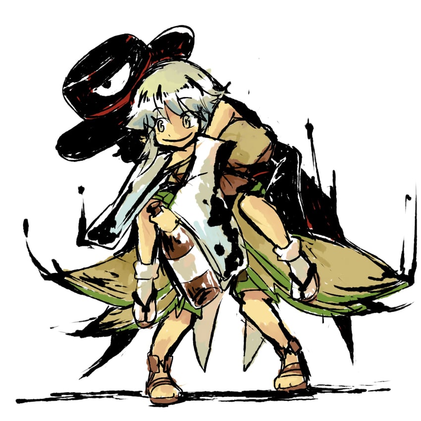 enraku tsubakura and houlen yabusame (len'en) drawn by kanmukuya