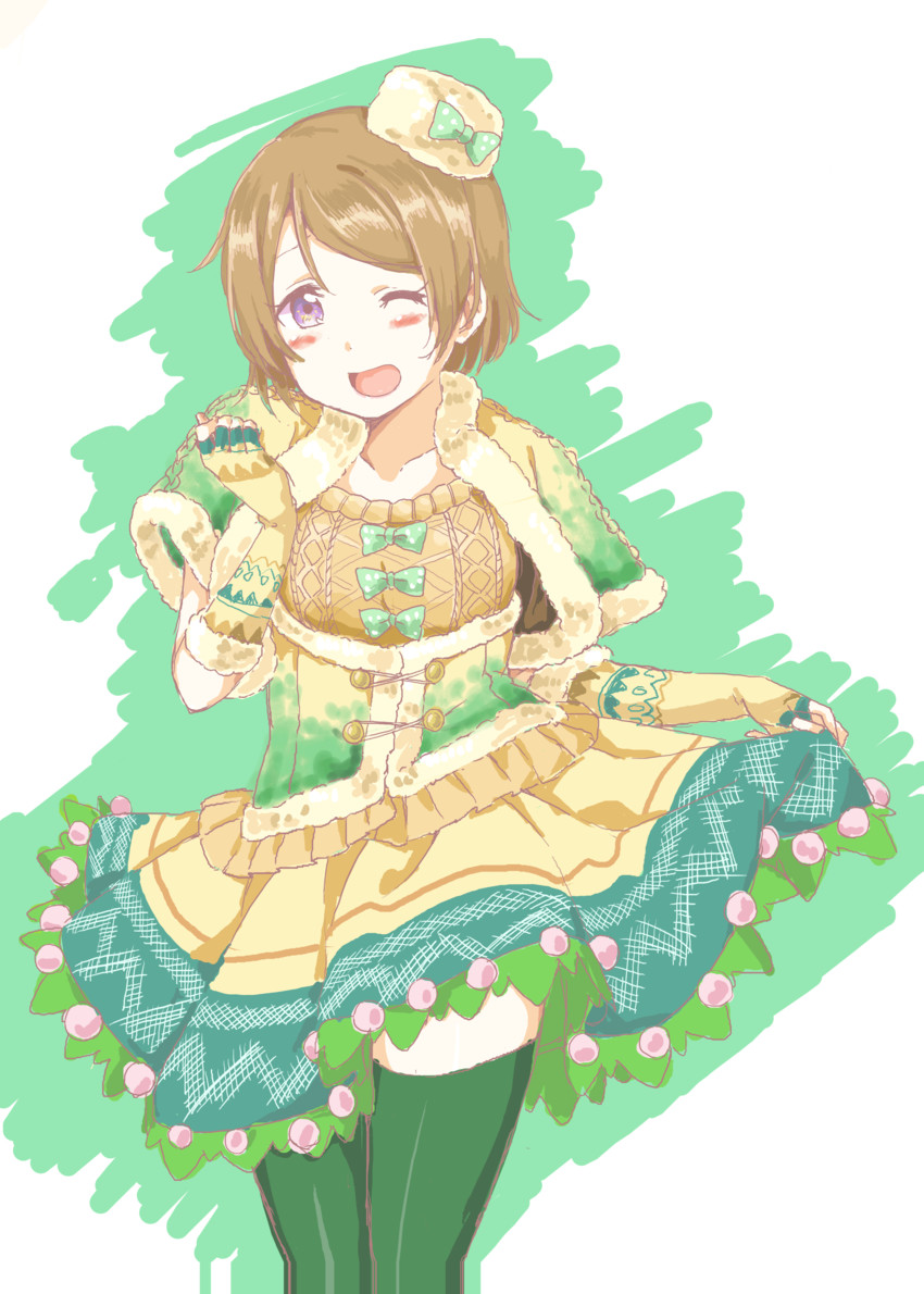 koizumi hanayo (love live! and 2 more) drawn by ksk_(semicha_keisuke)