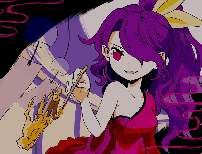 komakusa sannyo (touhou and 1 more) drawn by umebitan