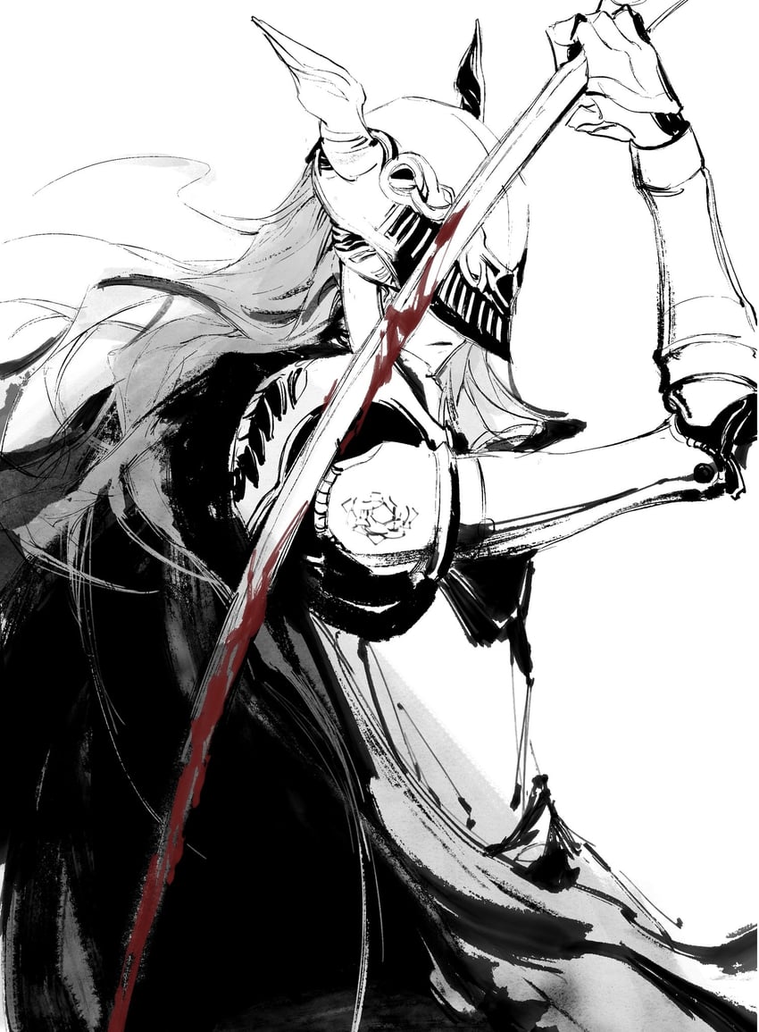 malenia blade of miquella (elden ring) drawn by jiao_chang