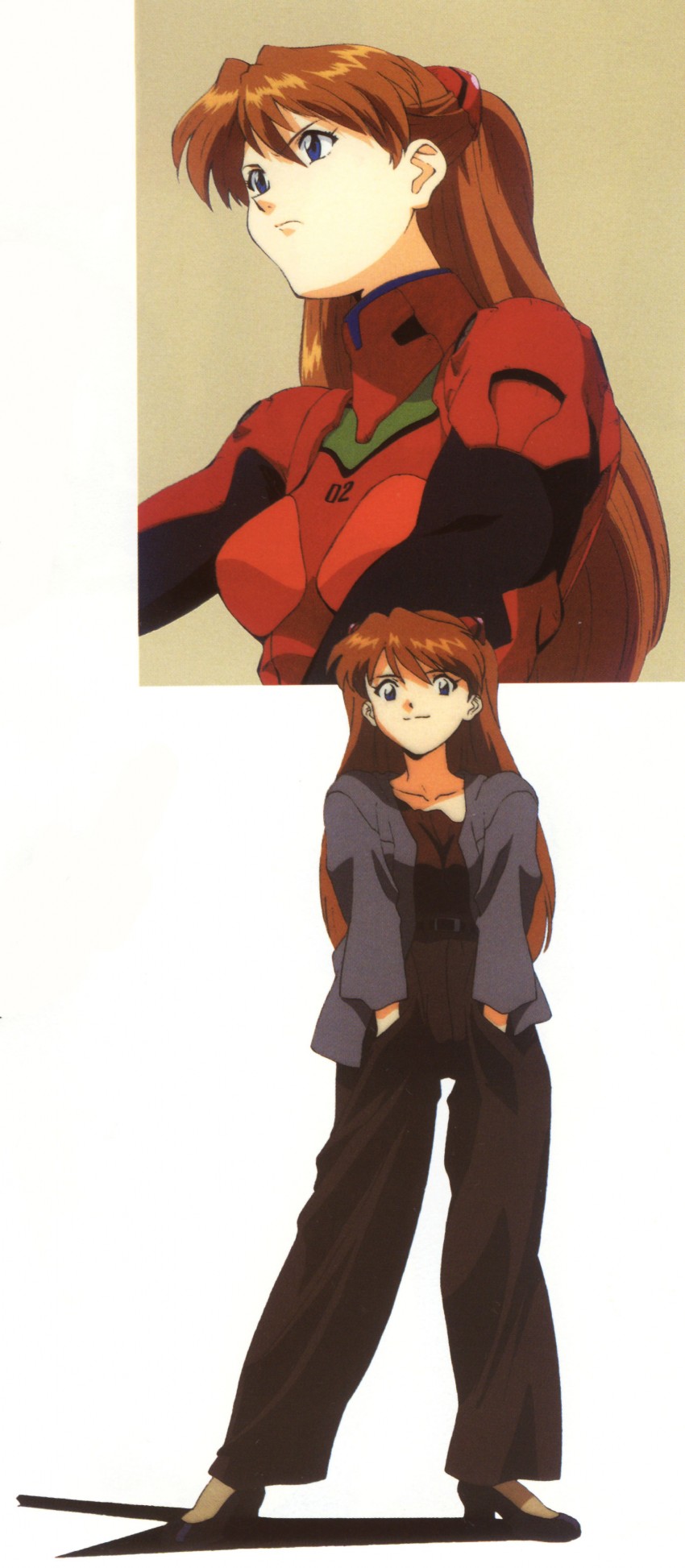 souryuu asuka langley (neon genesis evangelion) drawn by morioka_hideyuki