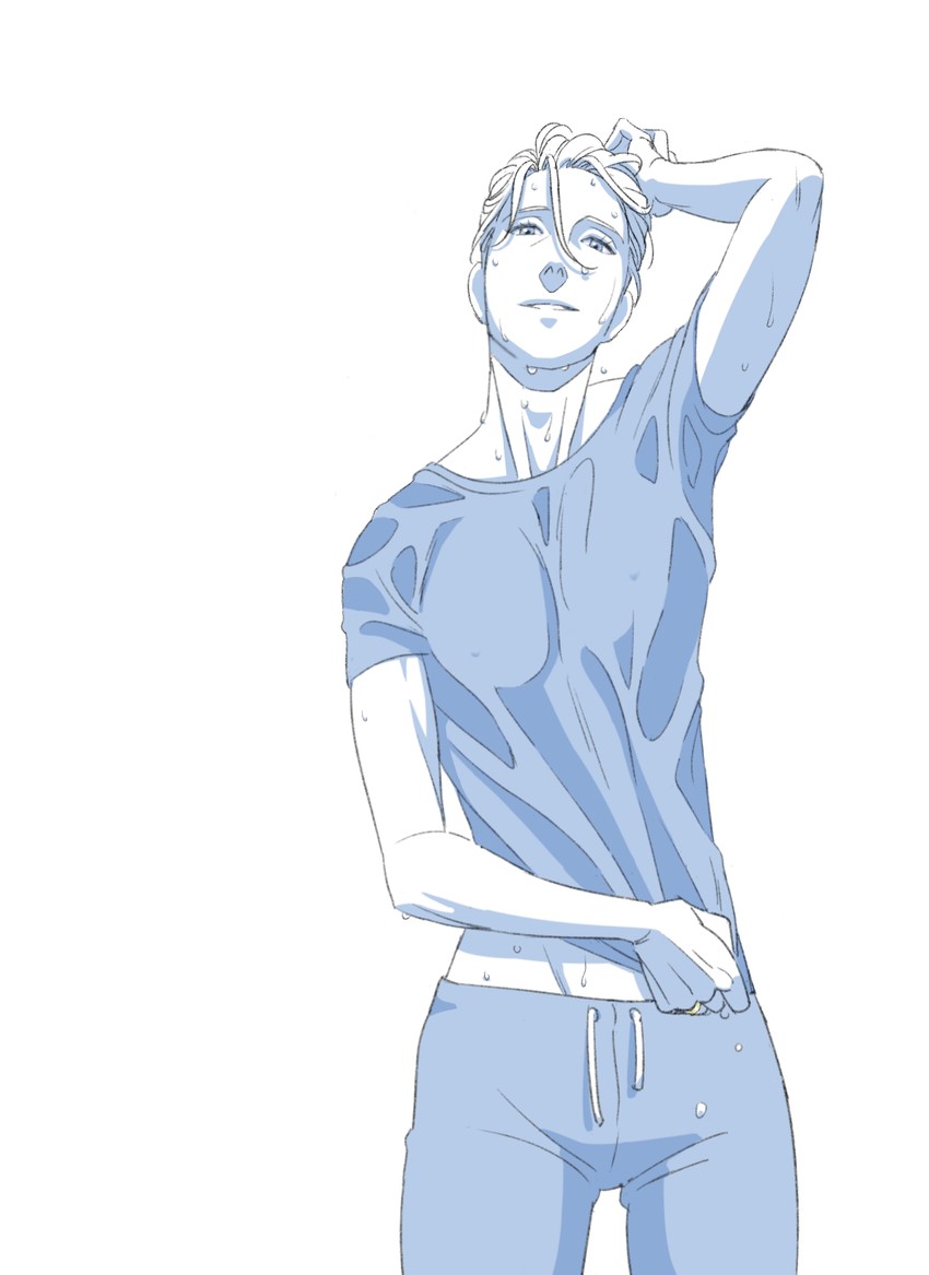 viktor nikiforov (yuri!!! on ice) drawn by natsuno_(natsunosho)