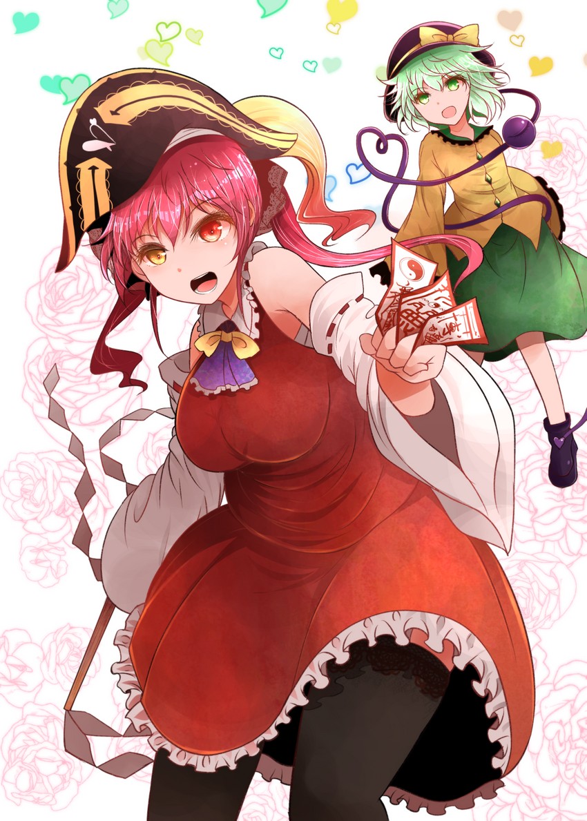 hakurei reimu, komeiji koishi, and houshou marine (touhou and 1 more) drawn by arano_oki