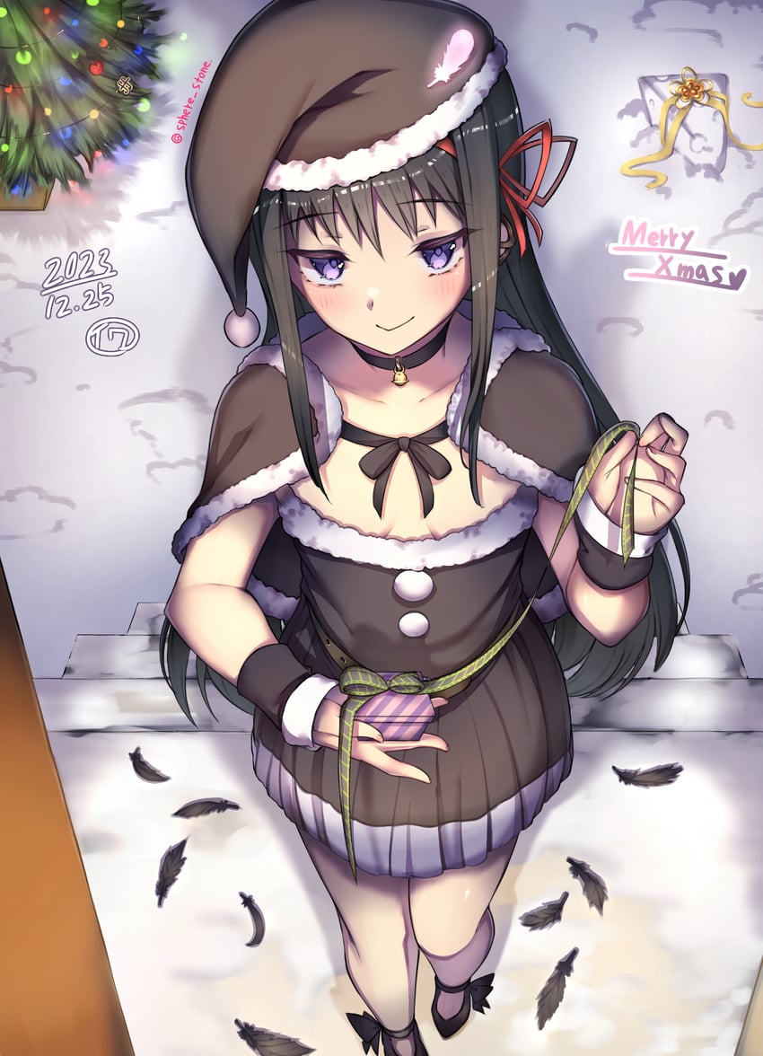akemi homura (mahou shoujo madoka magica) drawn by sphere_stone