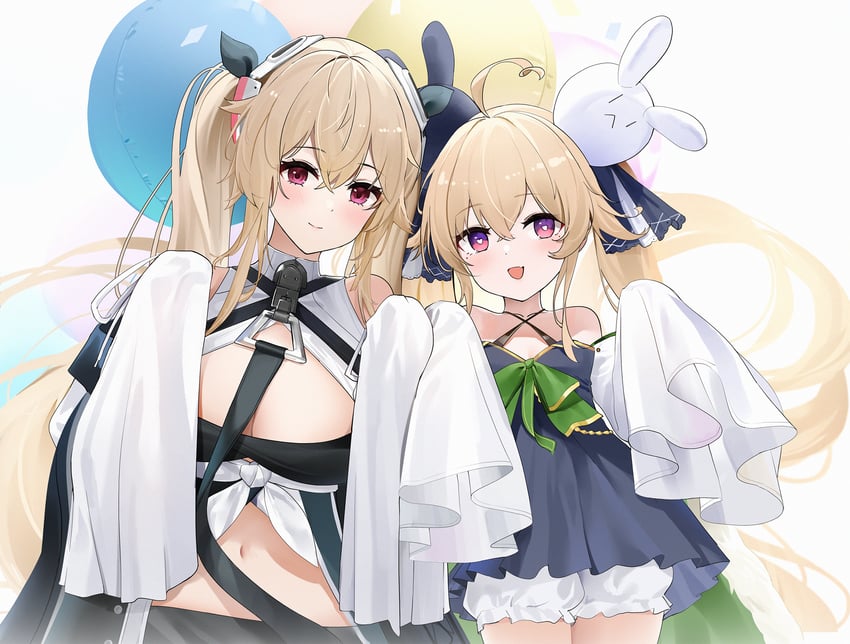 anchorage and attilio regolo (azur lane) drawn by qing_wu